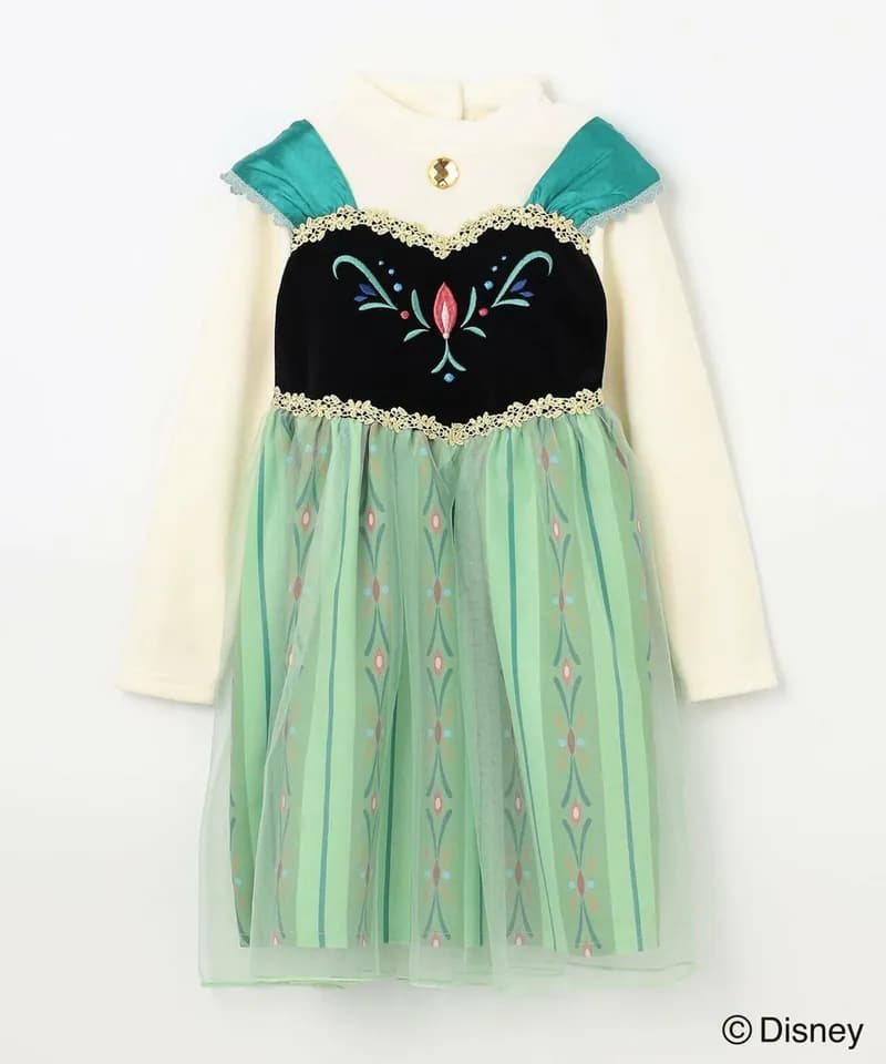 Anyfam新款秋冬公主絲絨裙 縮圖 3