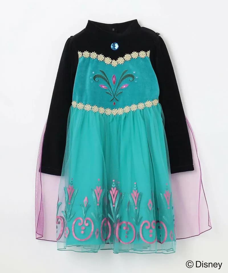 Anyfam新款秋冬公主絲絨裙 縮圖 5