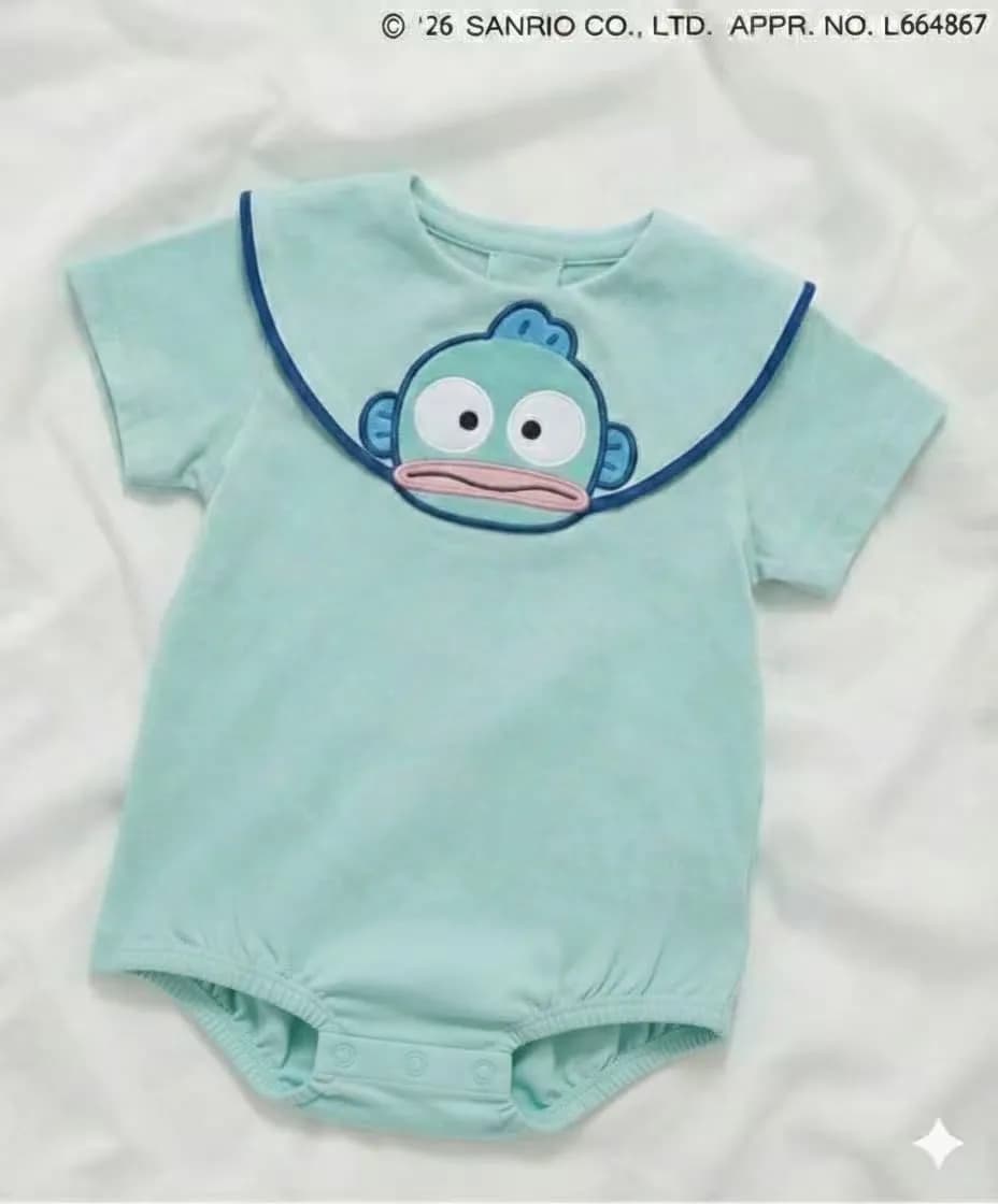 Apres x Sanrio 新款春夏季短袖/包屁衫/背帶褲 縮圖 4