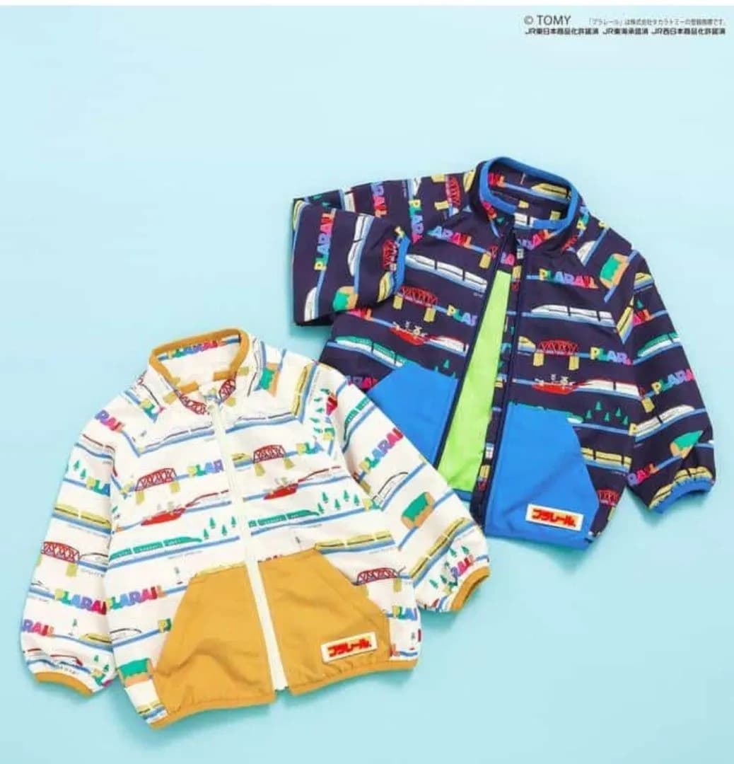 BITZ x 新幹線男童風衣外套