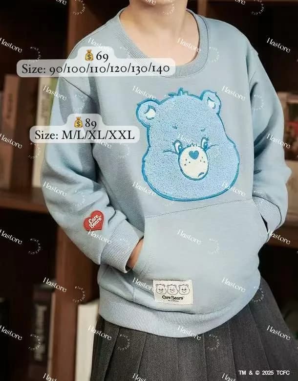 Carebear 藍色衞衣