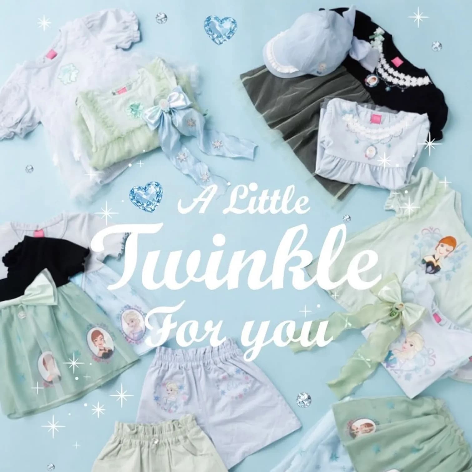 Disney Twinkle Collection 新款夏季公主系列