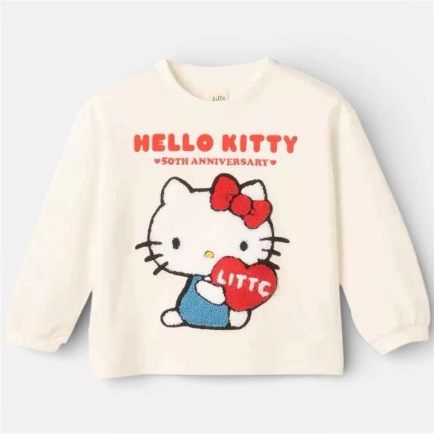 Littc x Sanrio 刺繡圖長袖上衣