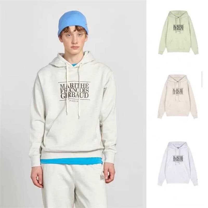 Mardi秋冬成人有帽情侶裝衛衣 縮圖 2