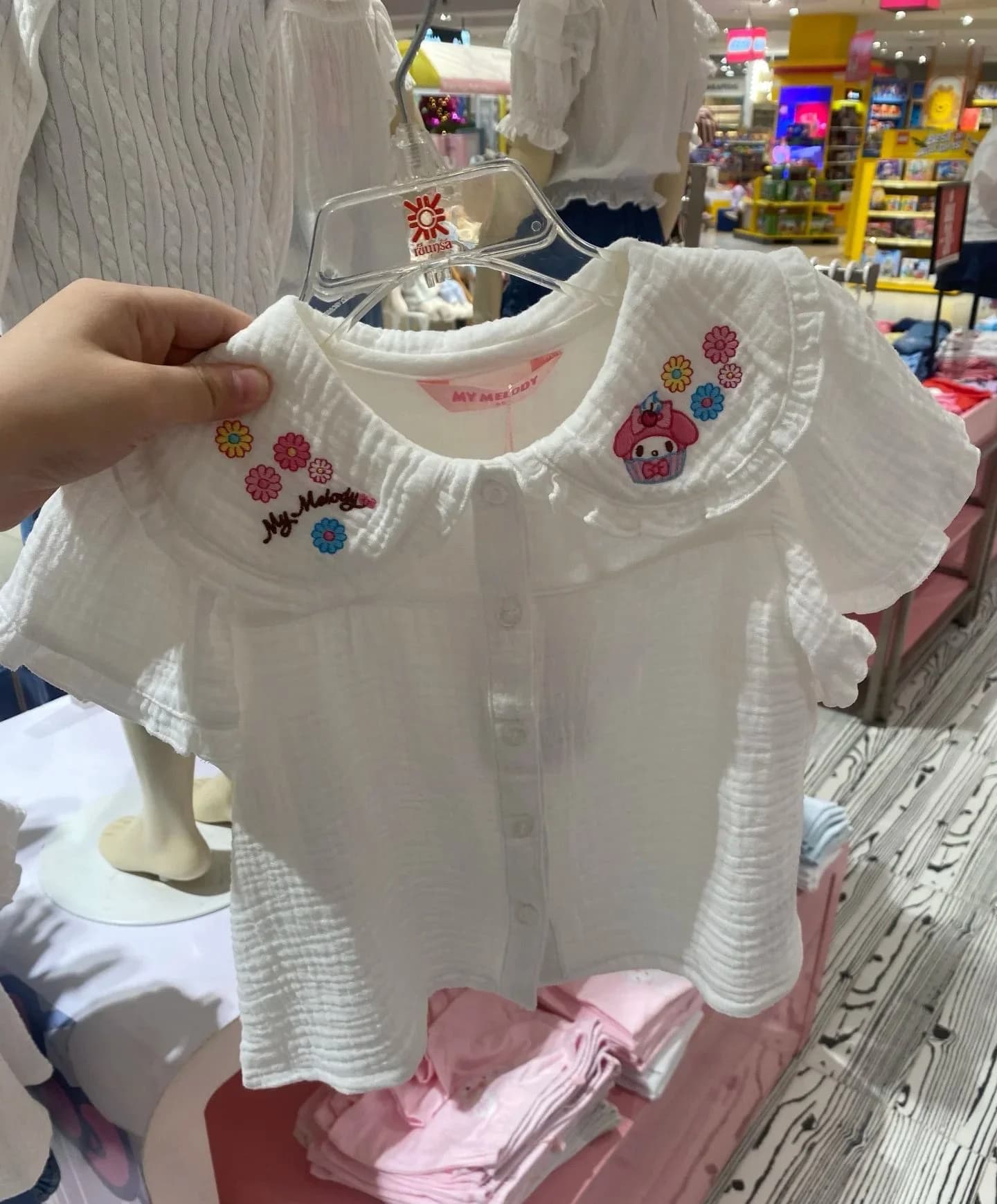 Melody新款春季上衣+軟棉棉牛仔短褲