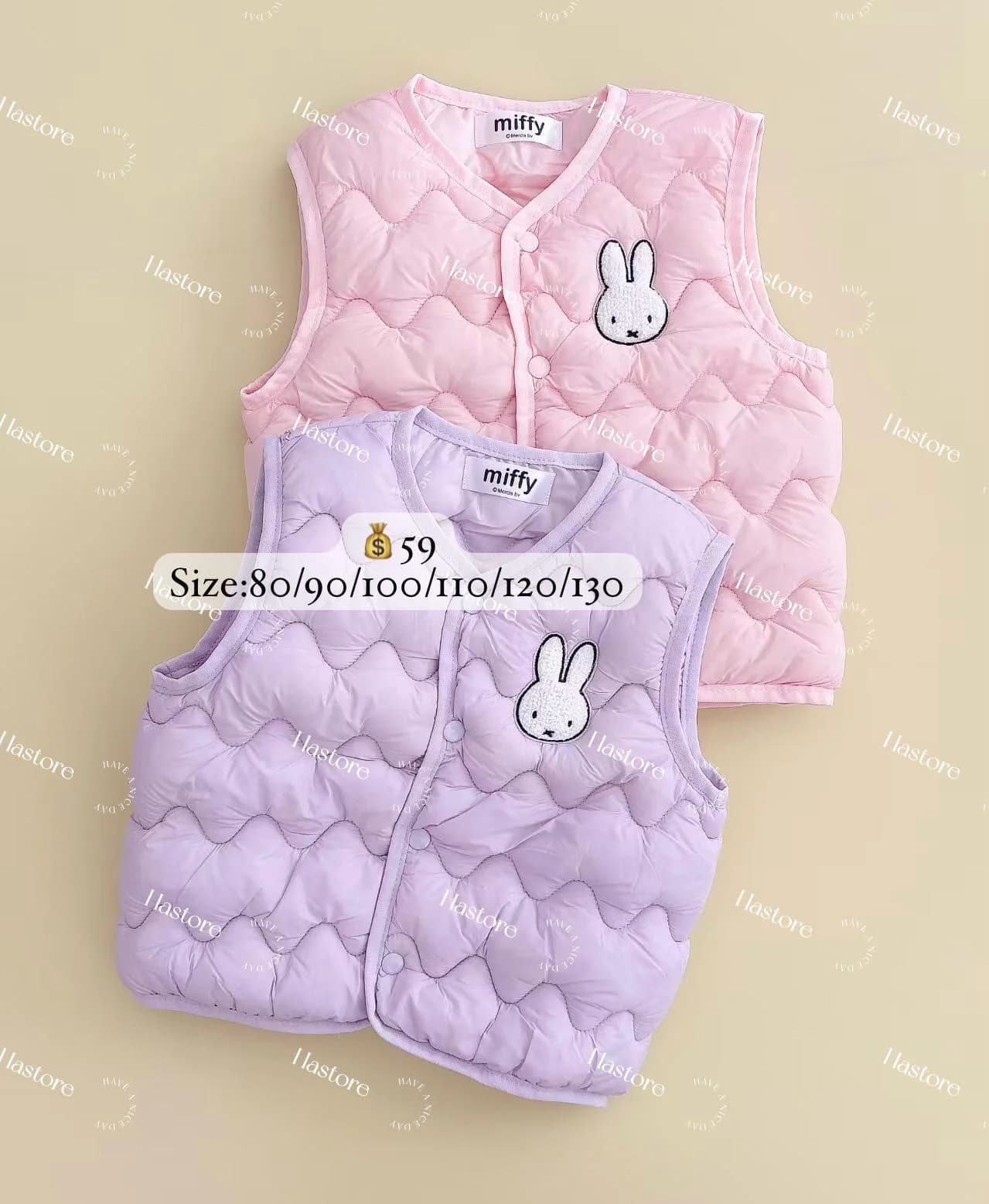 Miffy & Boris 新款多巴胺馬甲