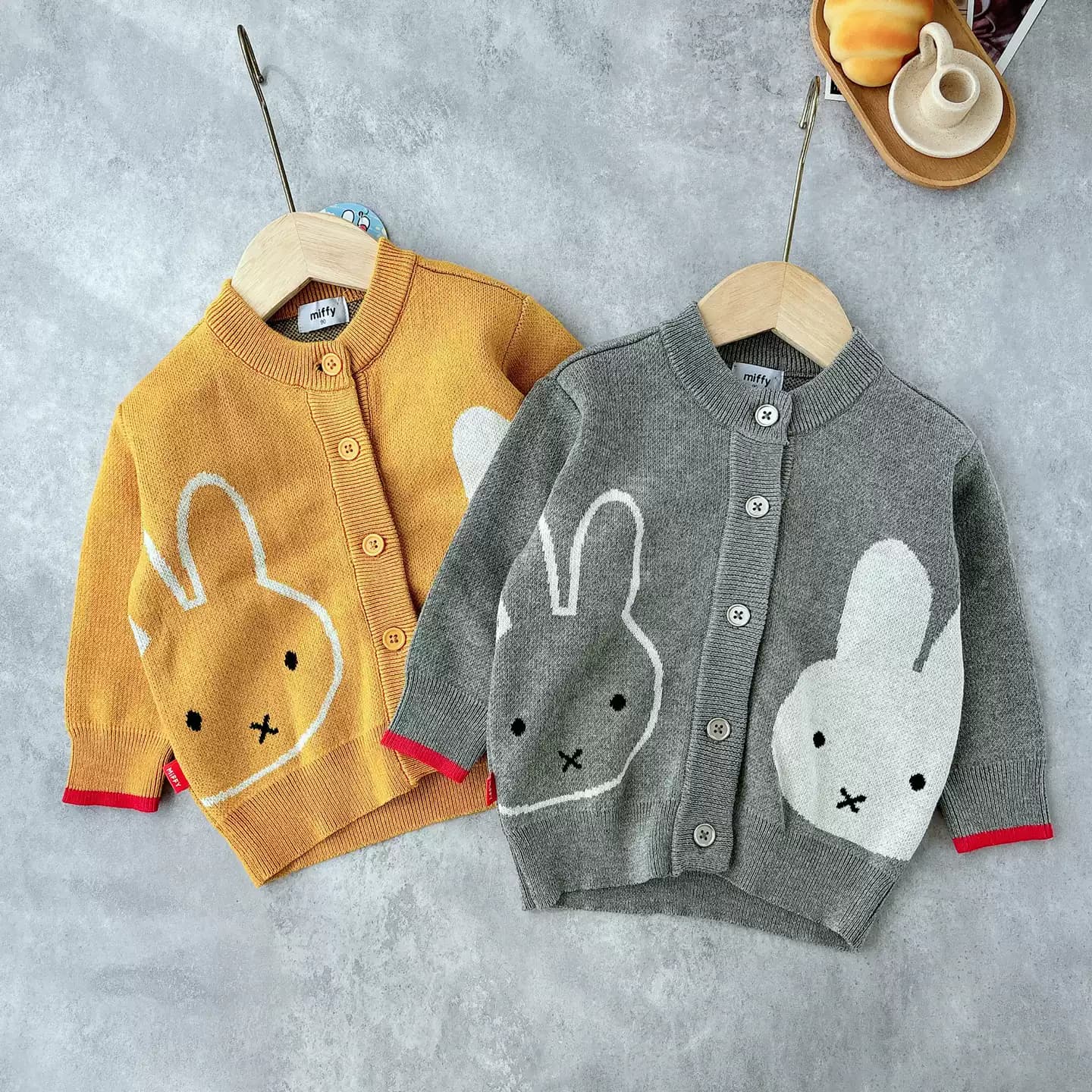 Miffy 針織開襟衫毛衣 縮圖 3