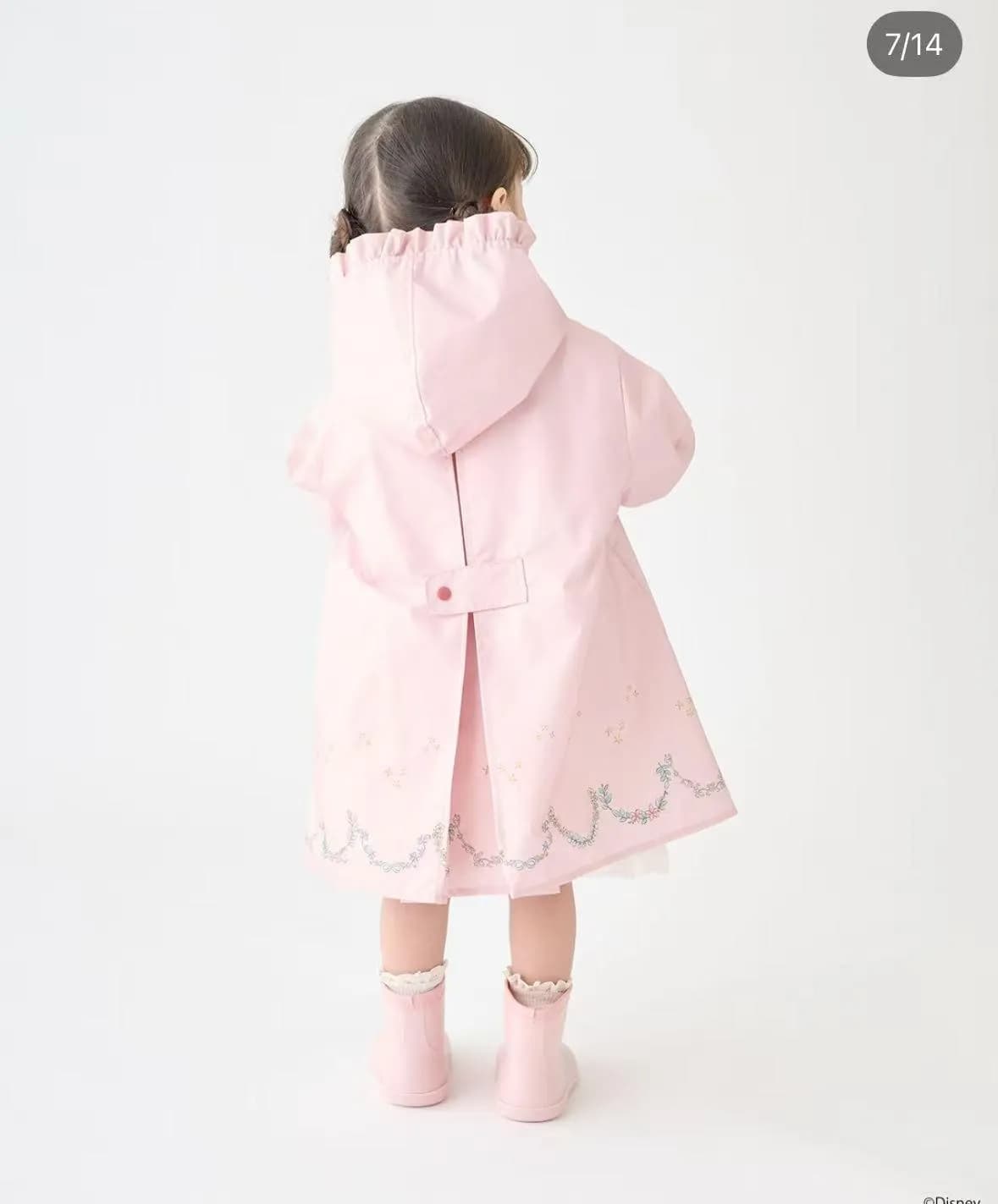 Petit Main 新款公主系列雨褸 縮圖 3