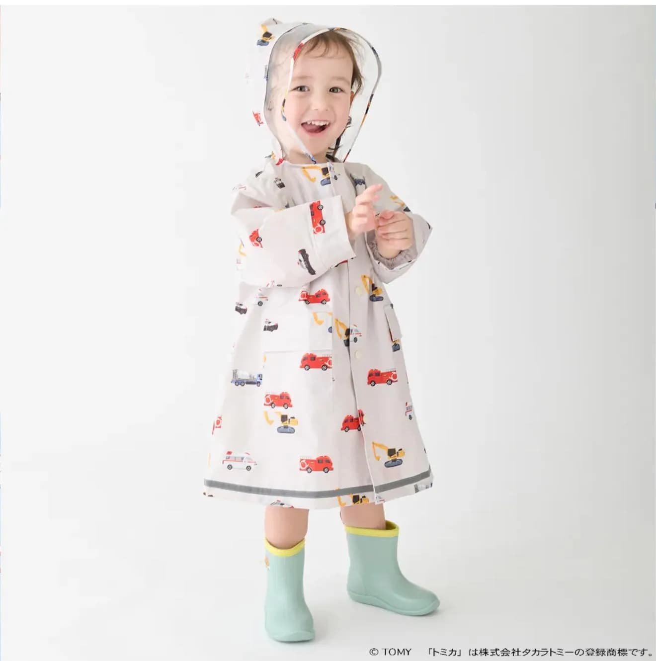 Petit Main 新款車車系列雨褸 縮圖 3