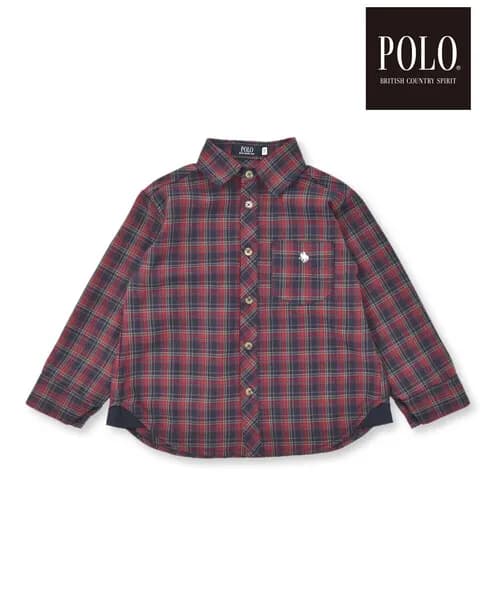 POLO BCS x SLAP SLIP 格紋口袋襯衫