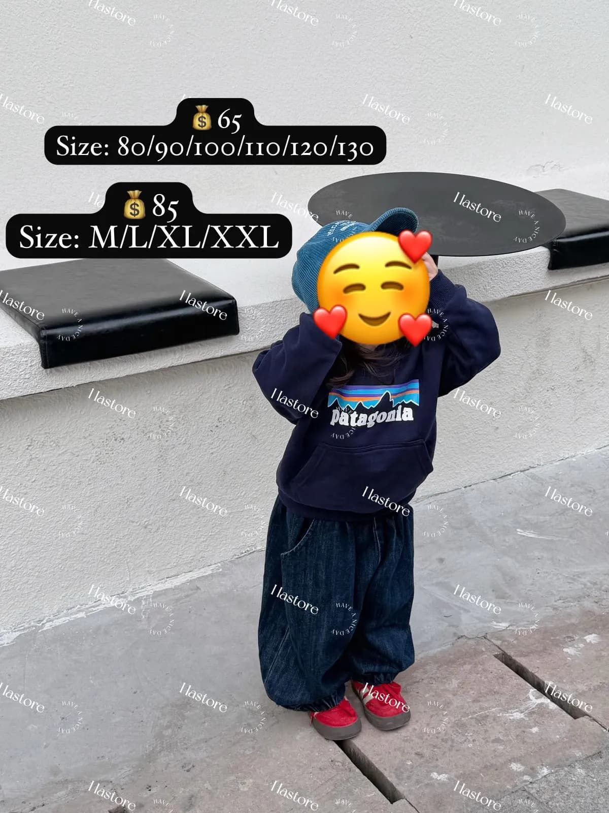 Patagonia親子有帽衛衣