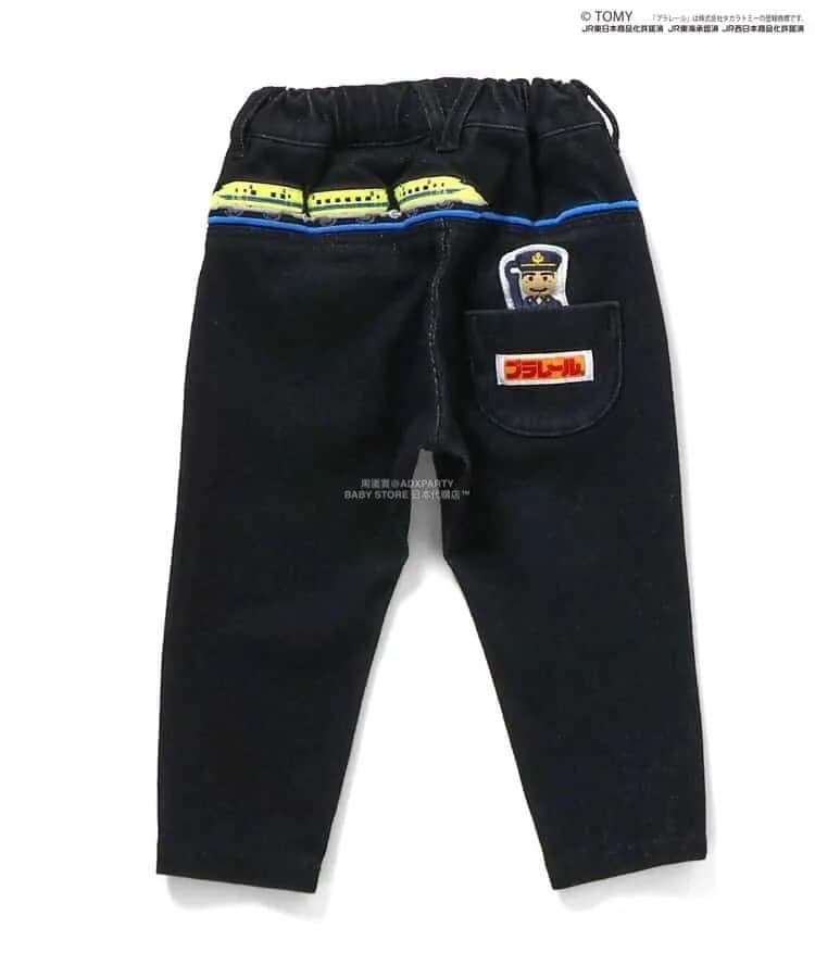 新幹線 刺繡圖案長褲 縮圖 3