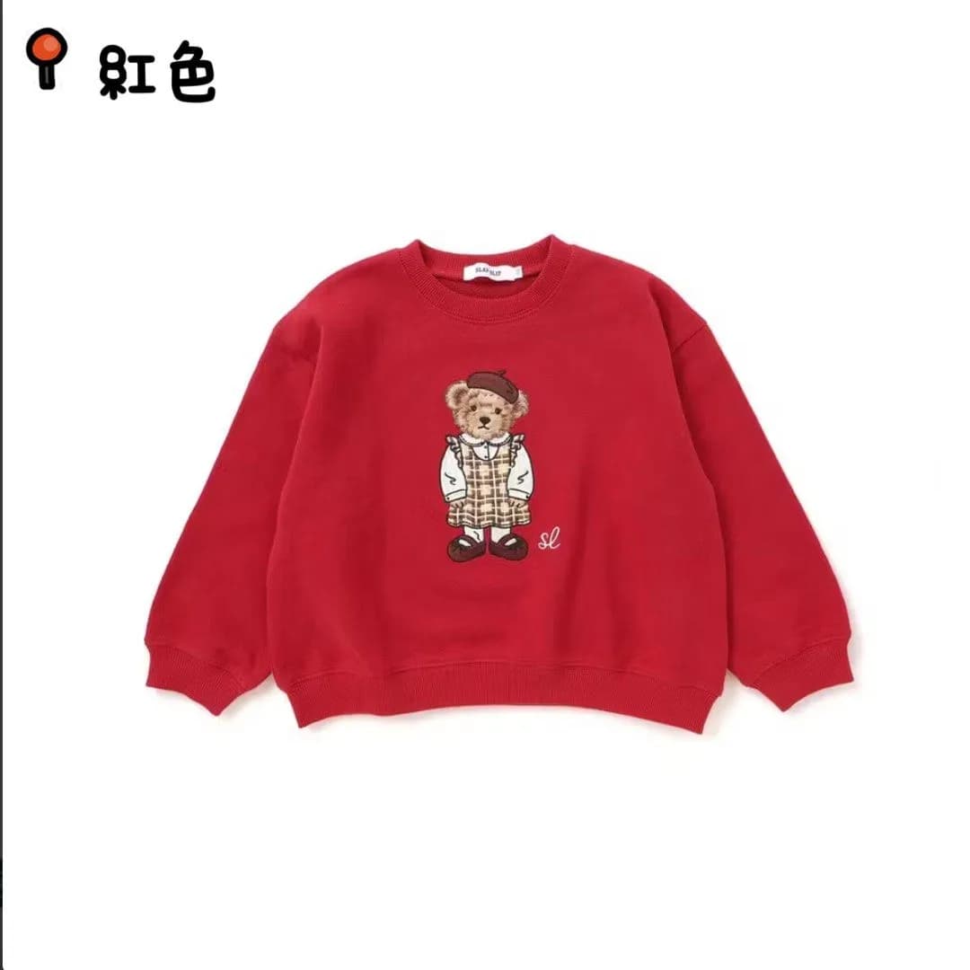 Slap Slip 刺繡熊仔衛衣/裙褲 縮圖 3