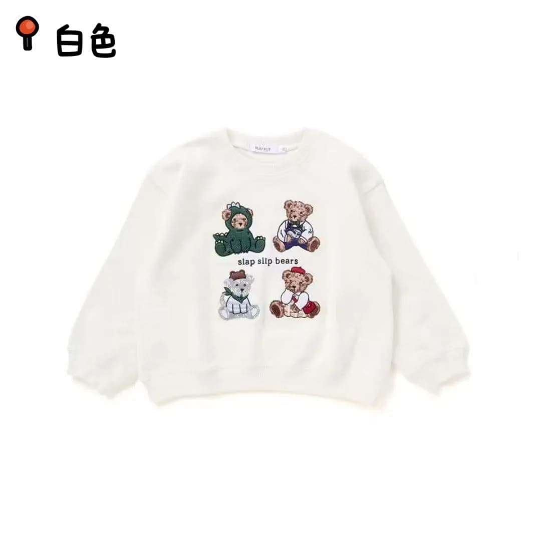 Slap Slip 刺繡熊仔衛衣/裙褲 縮圖 4