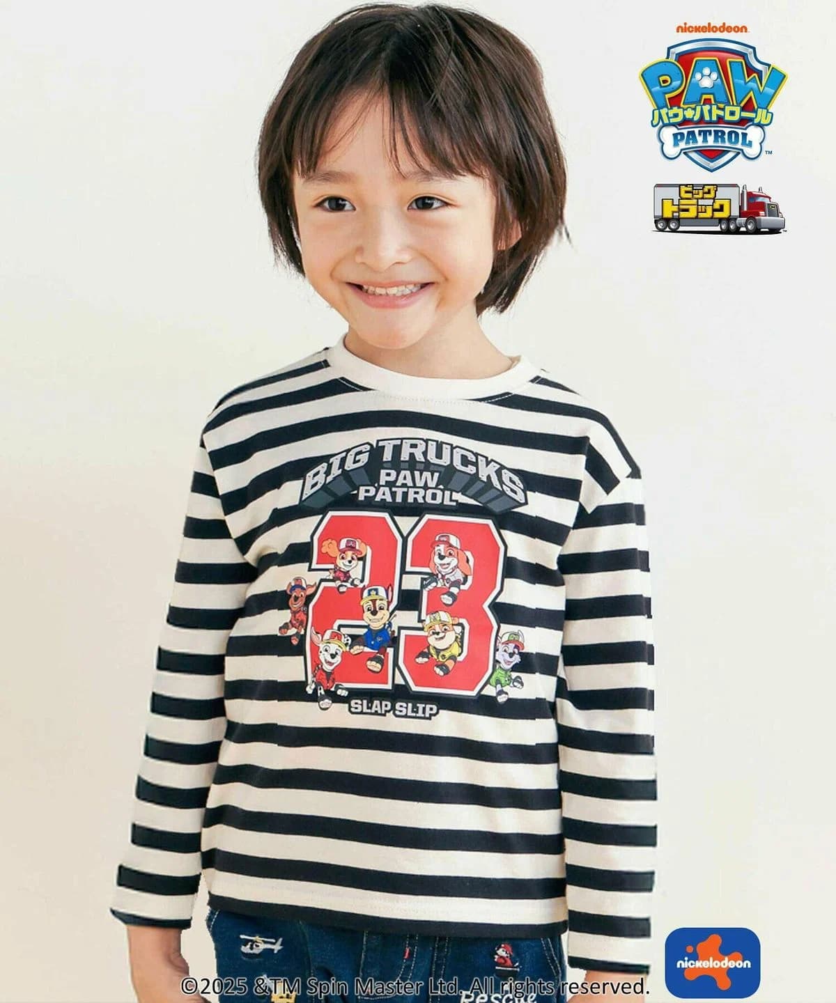 Slap Slip x Paw Patrol三色角色們印花長袖T恤 縮圖 4