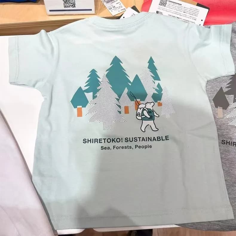 The North Face新款露營熊親子短袖上衣 縮圖 2