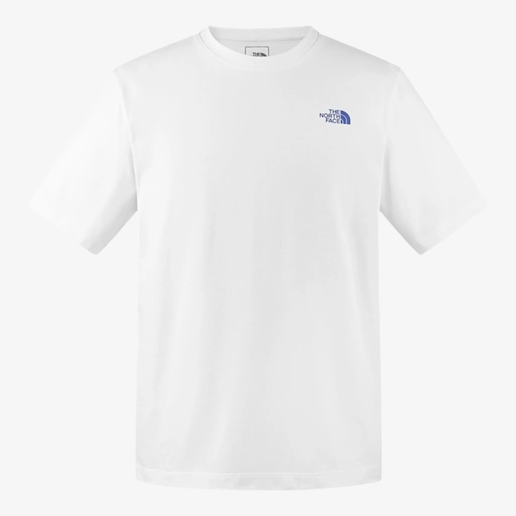 THE NORTH FACE 純色透氣休閒純棉短袖T恤 縮圖 3