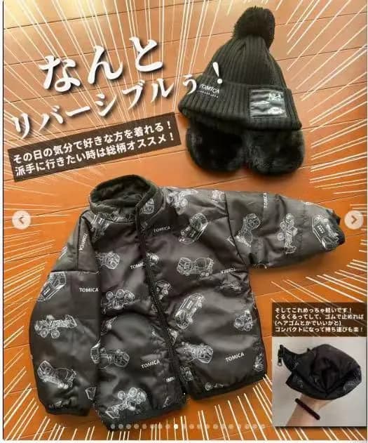 Tomica 雙面棉外套 縮圖 2