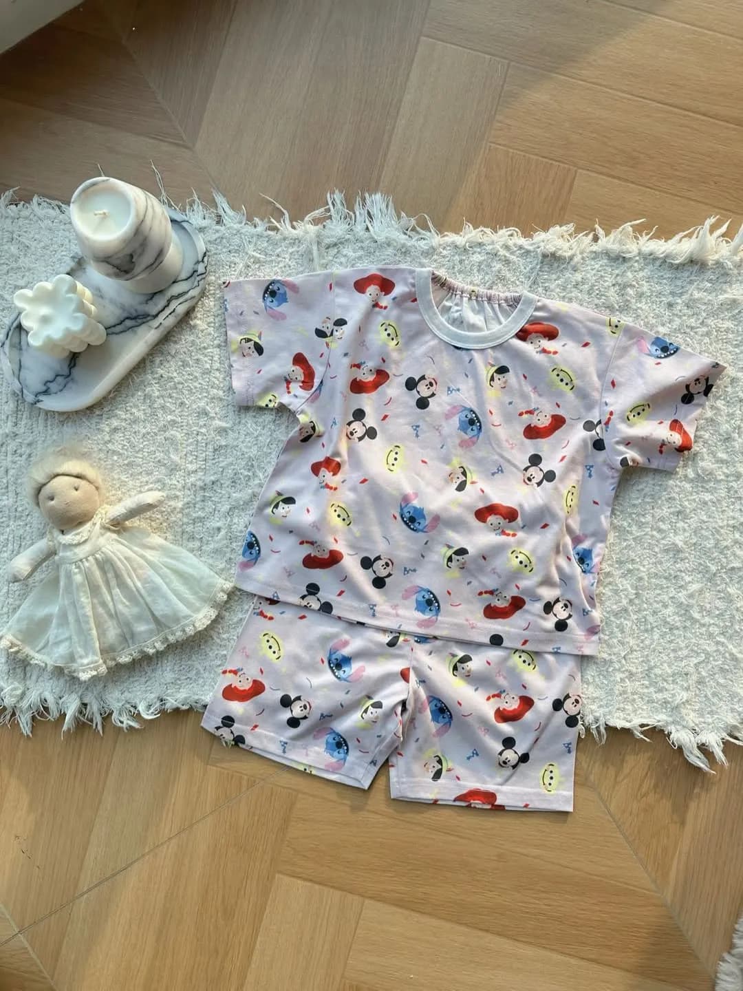 新款夏季短袖家居服套裝 縮圖 11