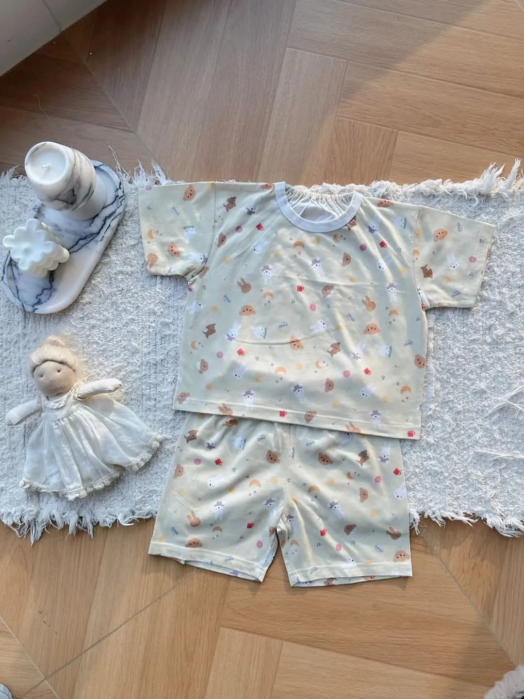 新款夏季短袖家居服套裝 縮圖 9