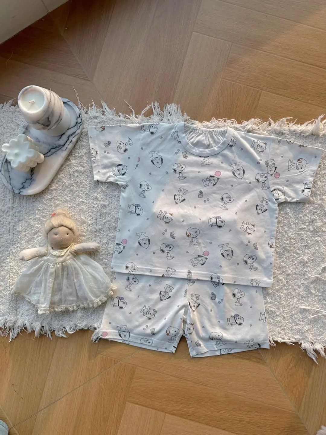 新款夏季短袖家居服套裝 縮圖 7