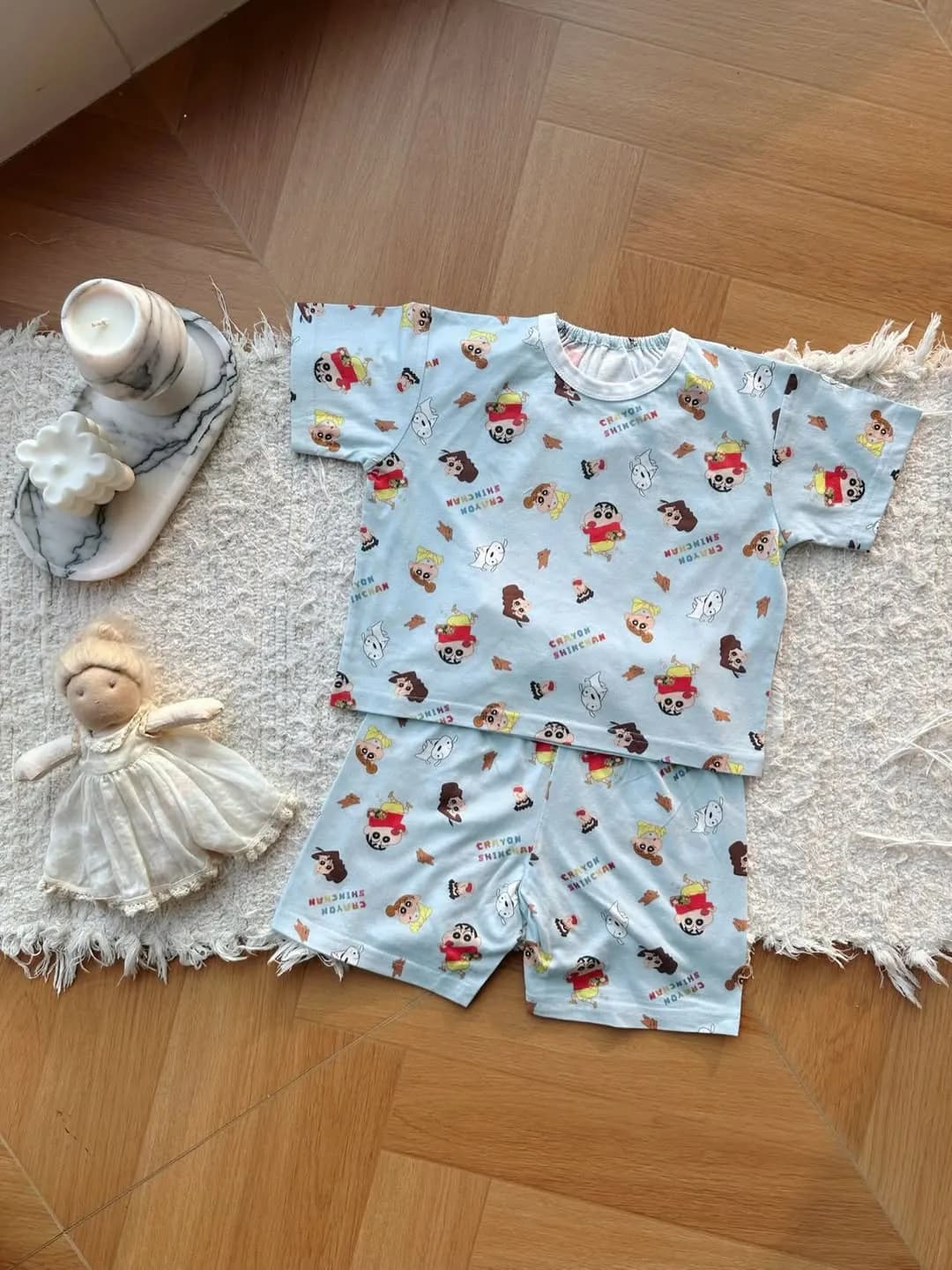 新款夏季短袖家居服套裝 縮圖 19