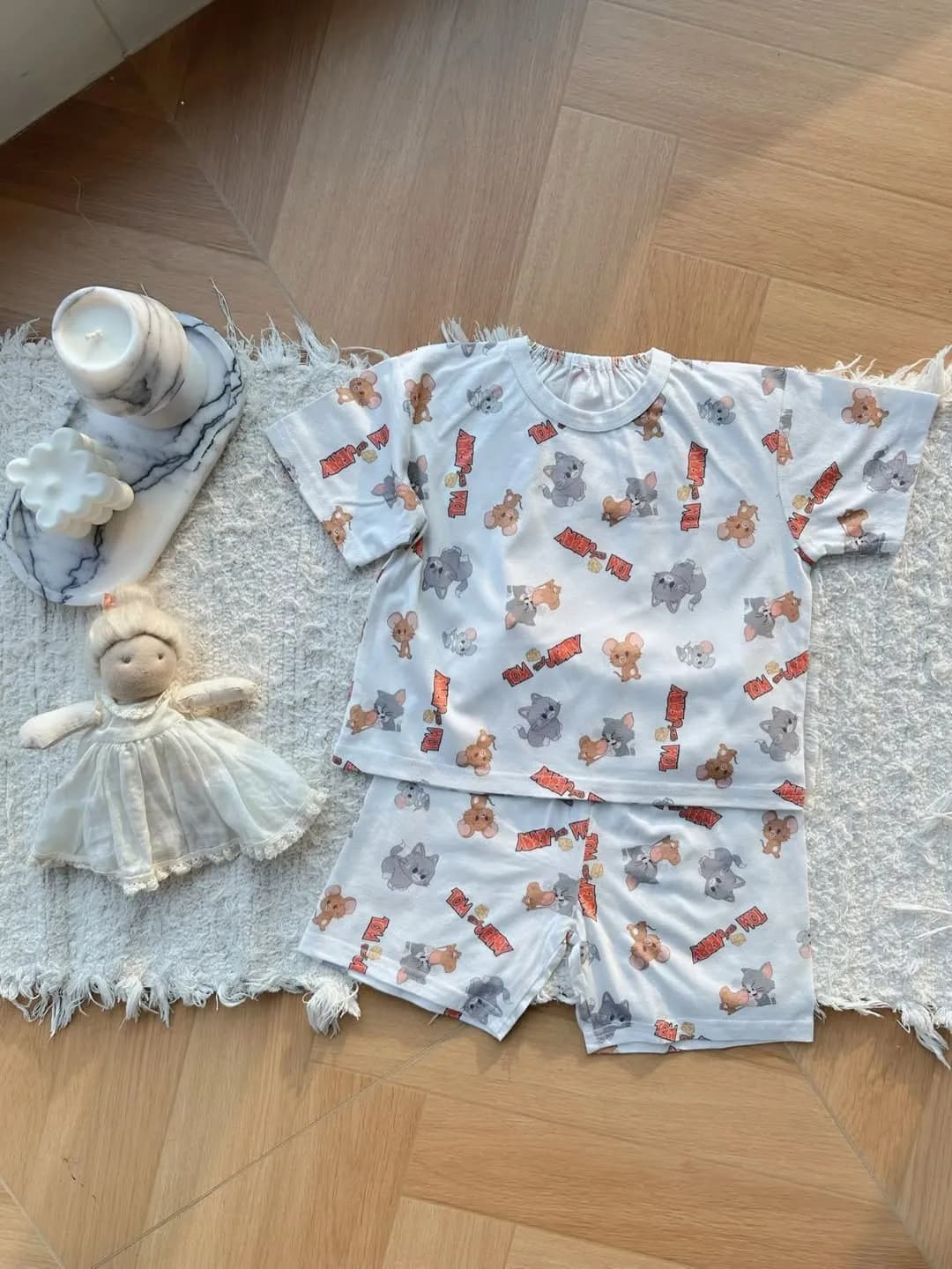 新款夏季短袖家居服套裝 縮圖 15