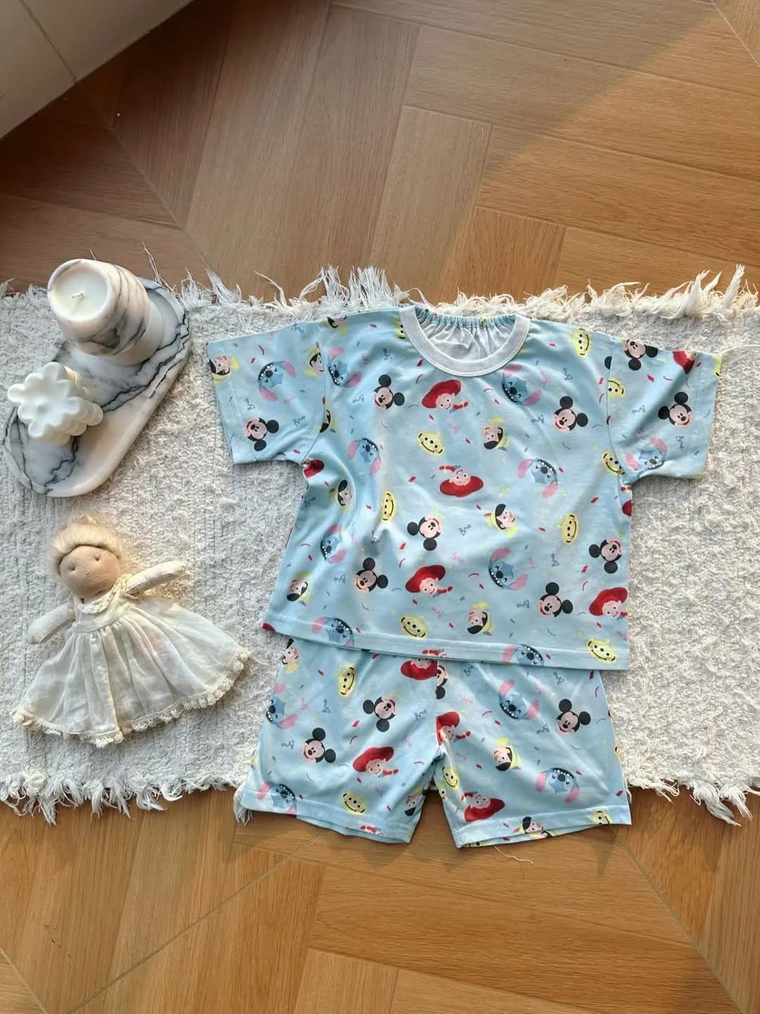 新款夏季短袖家居服套裝 縮圖 13