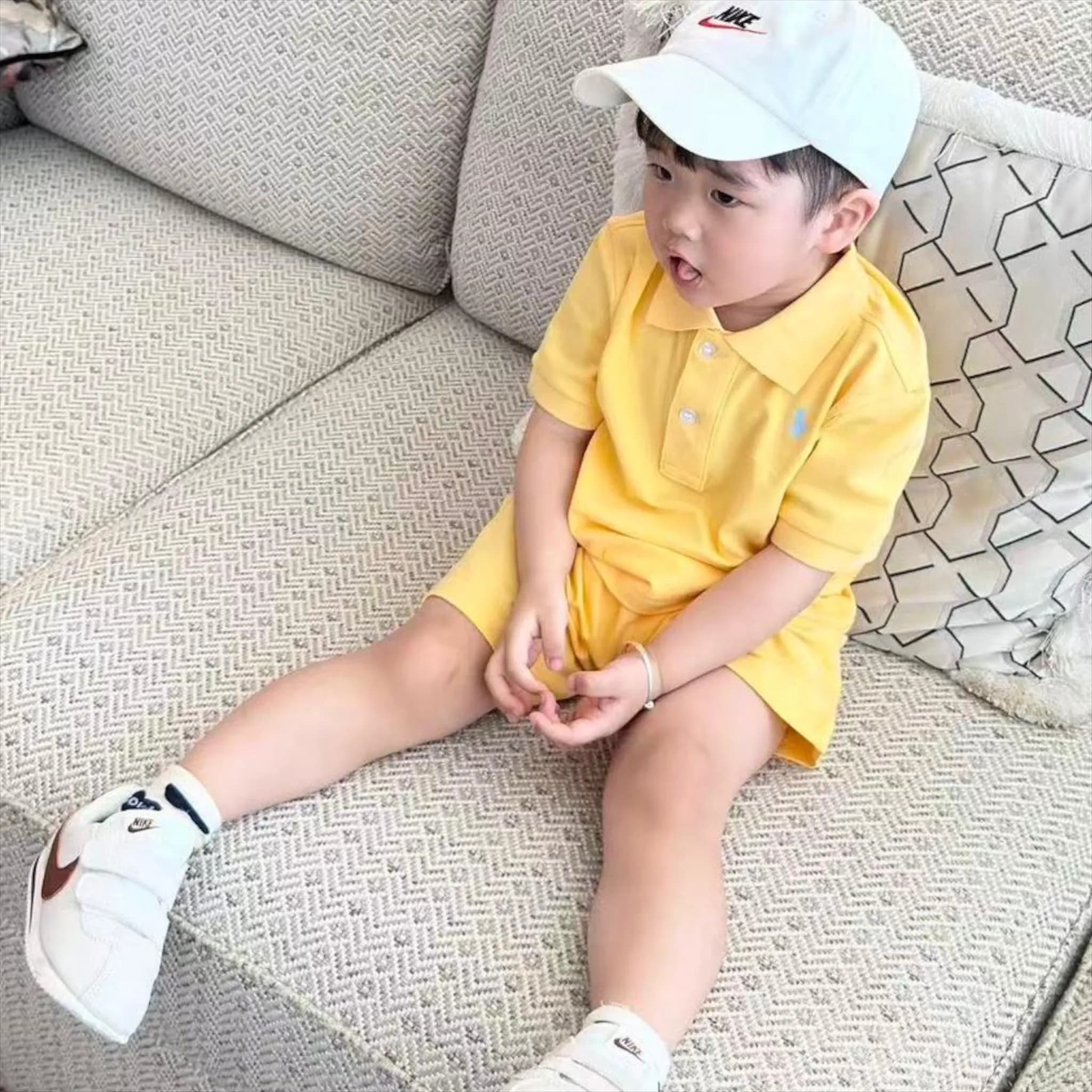 新款夏季短袖T恤+短褲套裝 / 爬服 縮圖 8