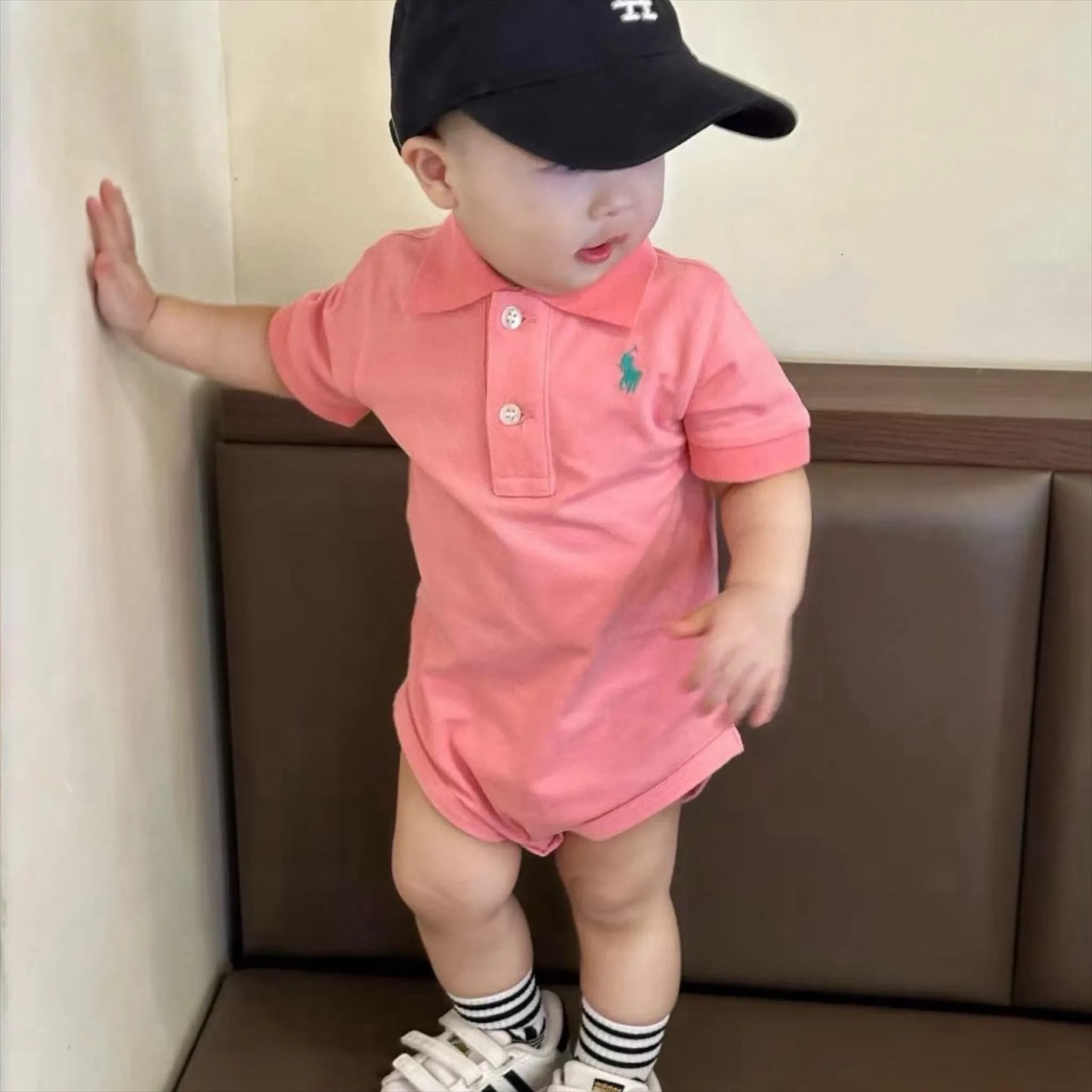 新款夏季短袖T恤+短褲套裝 / 爬服 縮圖 11