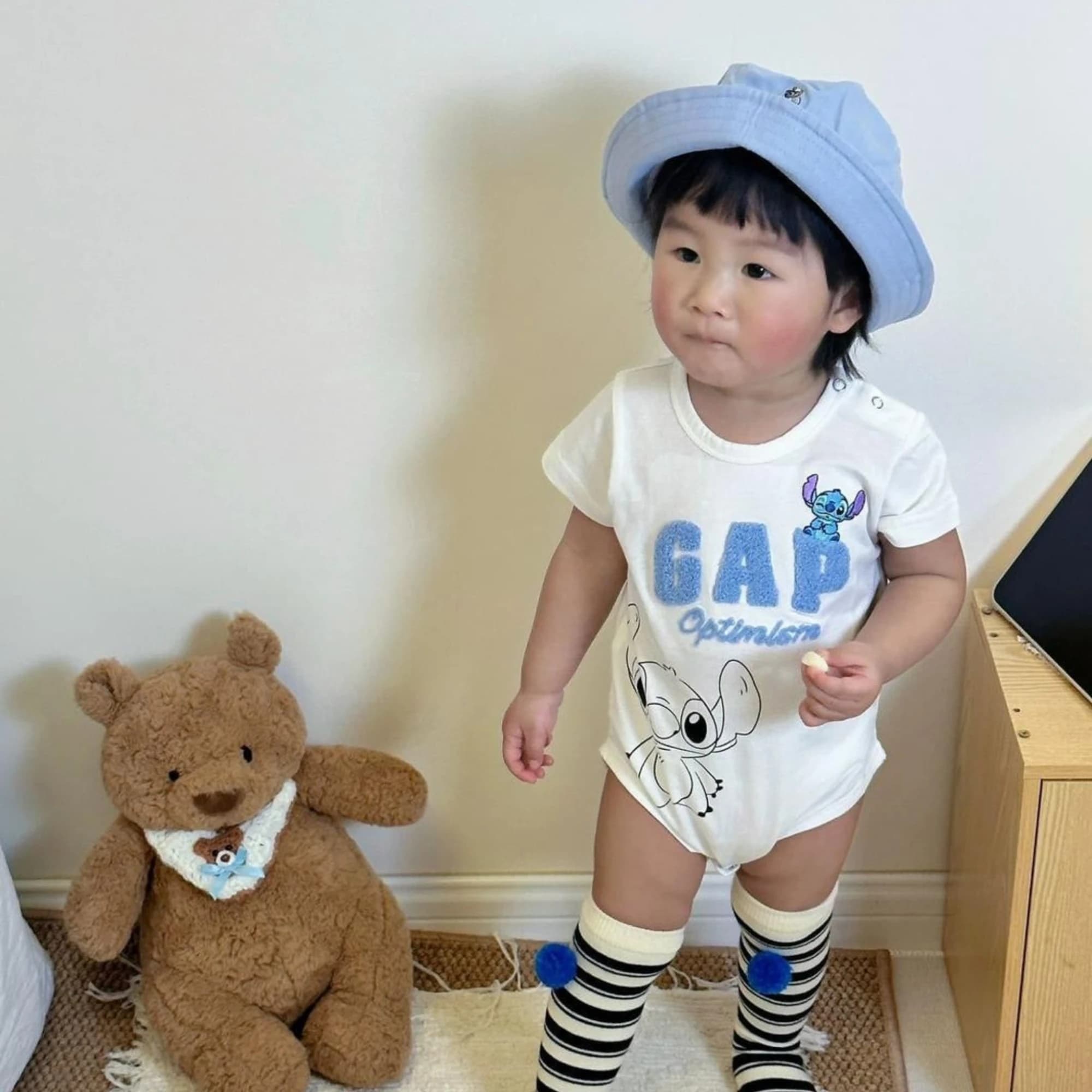 新款夏季短袖T恤+短褲套裝 / 爬服 縮圖 9