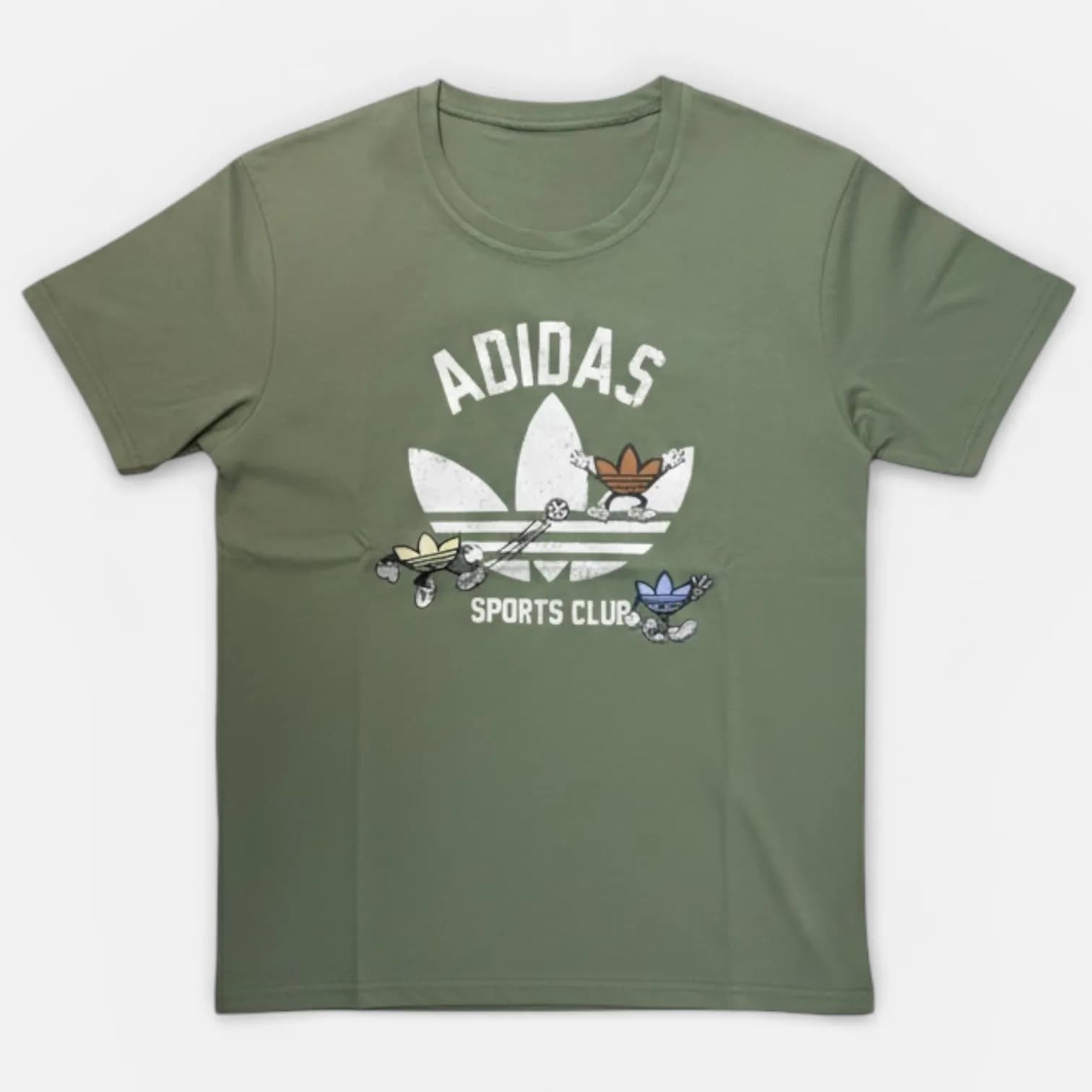  adidas Originals 復古運動風格短袖 T 恤