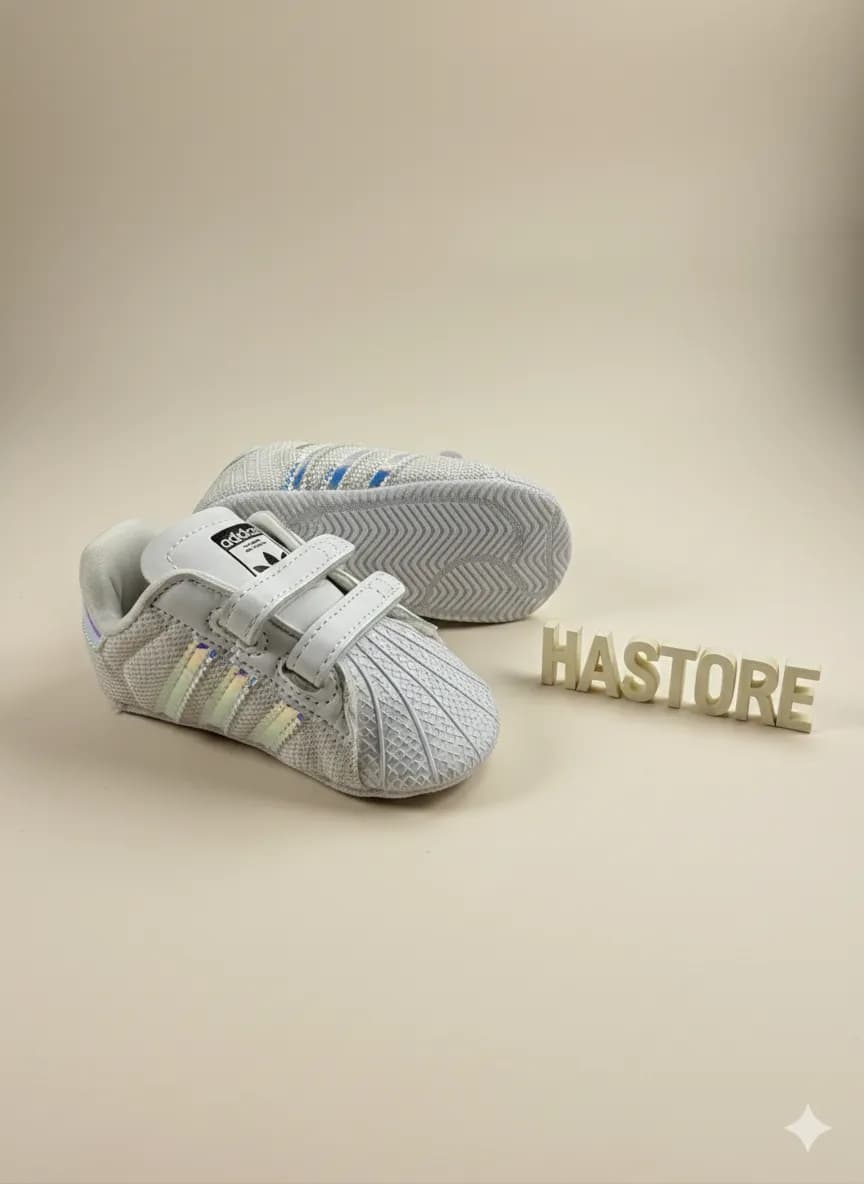 Adidas SUPERSTAR 運動鞋貝殼鞋童鞋
